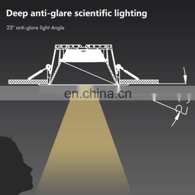 High Quality Low Price Die Casting Aluminum Ceiling Lamp 5 7 9 12 15 20 30 Watt LED Downlight photo-3