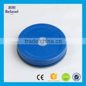 Wholesale Food Grade Jar Cap Colorful Custom Mason Jar Metal Lids photo-5