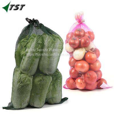 Tubular Mono Filament Durable Fruit Vegetable Packing For Sale PE Mono Mesh Bag