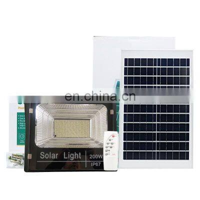 Solar Powered LED Floodlight 1000W 500W 400W 60W 100W 200W 300W JD Jindian LED Solar Flood Lights