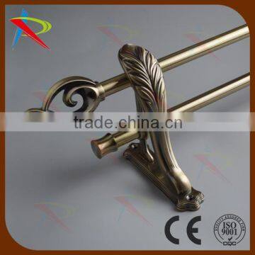 Hot sale Lebanon market good quality polished brass curtain pole