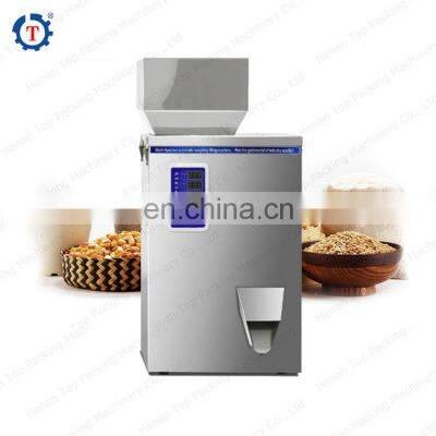 High efficient 50g vegetable seeds fertilizer  tea wolfberry dispensing filling machine