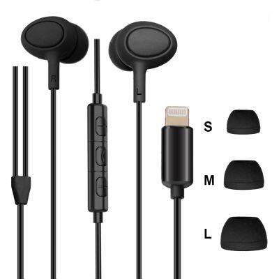 Factory Price MFi Licensed Earphones With Lightning Connector Stereo Headphone for IPhone 11/11pro photo-2
