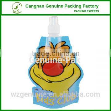 animal design foldable water bottle with BPA free