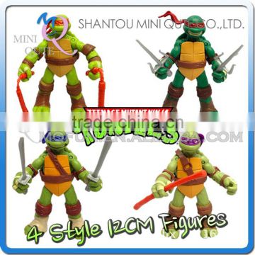 MINI QUTE 12cm Teenage Mutant Ninja Turtle Japanese anime figures/action figures scale models brinquedos boys toys NO.MQ 117