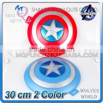 MINI QUTE 30 cm 2 color selectable marvel action figures The avenger hero Captain America shield brinquedos boys NO.MQ 055