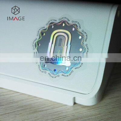 Круглые индивидуальные голографические антифальсификационные наклейки photo-5