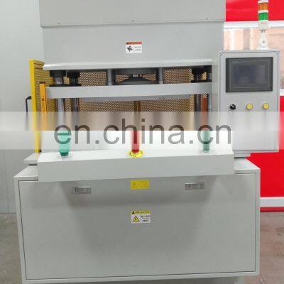 Automatic Servo Control 500x600mm 300ton Four Post Press Three Beam 4 Column Hydraulic Press photo-5
