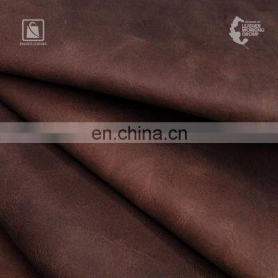 Best Quality Vintage Look Full Grain 1.5 mm Thickness Vegetable Tanned Buffalo Genuine Leather photo-3