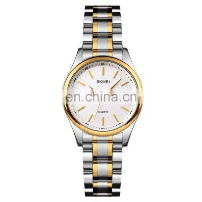 Latest Design Japan Movt Quartz Watch Stainless Steel Back Custom Logo Couple Quartz Wristwatch
