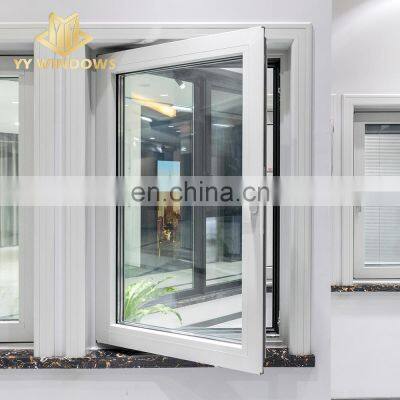 YY branded original design high energy rating house NFRC United States standard aluminum triple glazed casement window