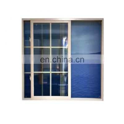 Cheap and high quality Aluminum sliding window rolar aluminum sliding windows gold frame