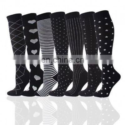 Men Women Varicose Athletic Fun Stocking Skinners Socks Running photo-3