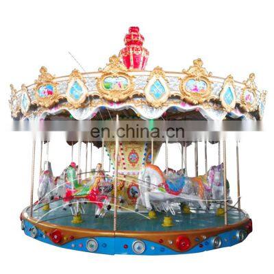Luxury Amusement Equipment Carousel Horse Ride for Theme Park photo-4