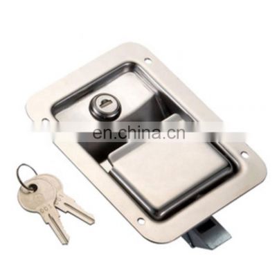 SC-5005 Hood Lock Stainless Steel Trailer Truck Toolbox Paddle Latch Lock