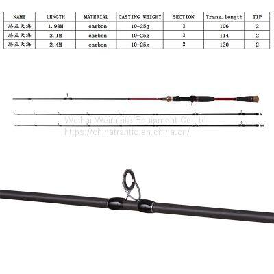 Lure tianhai china weimeite fishing rods