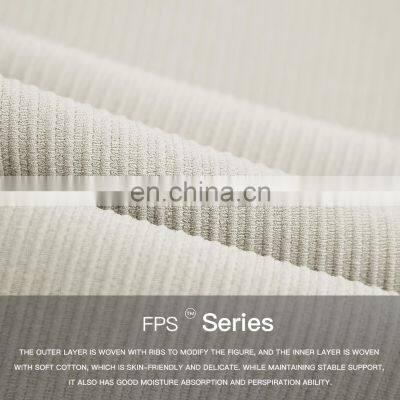 Ribbed Long Sleeve Zipper Tight Tops Workout Clothing Custom Pockets Fitness Yoga Jackets photo-2