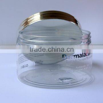 New Arrival Well Made PET Cosmetics Containers Hair Mask Jar With Lids