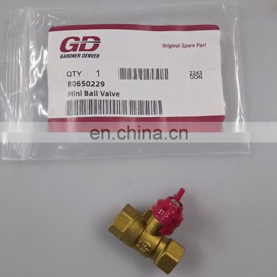 Ingersoll-Rand air compressor spare parts 39105713 ball valve high quality