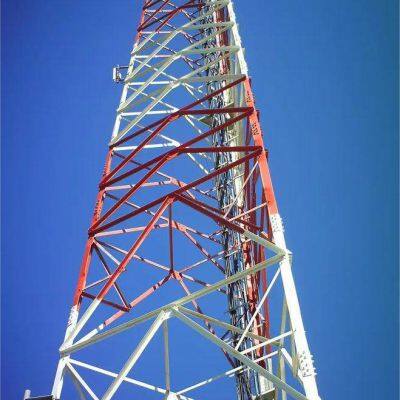 Types of Communication Three Legged Tube Steel Tower