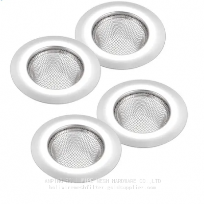 BOLI Stainless Steel Wire Mesh Round Filter Disc Metal Mesh Screen Filter Disk Black Wire Cloth Weave Filter Disc