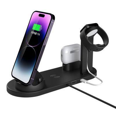 Wireless Charger 15w Rotatable Wireless Charging Cradle for Watches Cell Phones and Headphones Magnetic Fast Charging