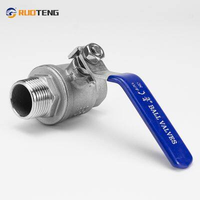 [RUOTENG] Stainless Steel 304 316 2PC F/M NPT Threaded Ball Valve With Locking Device photo-4