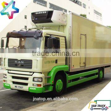 Heavy Duty Reefer Truck 8.5m Multi-temperature Refrigerated Truck Body Quality Choice