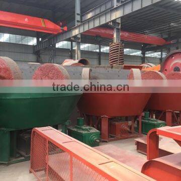 With CIQ gold pan mill, wet pan gold grinding mill with ISO                        
                                                Quality Choice