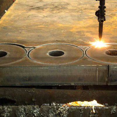 laser cutting rectangular steel pipe S355J0