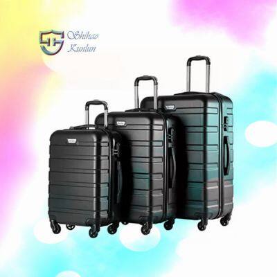 Fashionable Two-Piece ABS/PC Spinner Luggage Sets 2 Piece Traveling Suitcase Stylish and Convenient