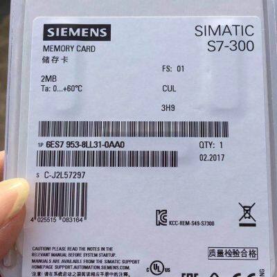 S7-300 Memory card Memory card 2MB 6ES7953-8LL31-0AA0