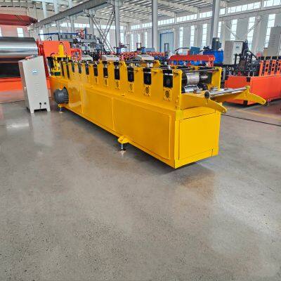 Advanced Technology Automatic Roof Batten Roll Forming Machine Omega Profile Core Motor Pump for Furring Channel Making photo-5