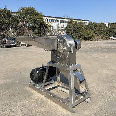 Commercial Stainless Steel Food Grinder with High-Power Motor for Restaurant Use