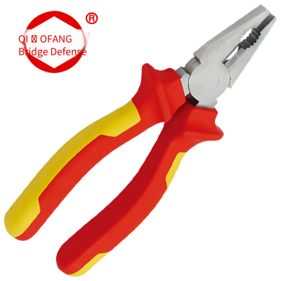 insulated injection-molded german-style klein pliers, qiao fang brand, specially designed for electricians with a full range of models