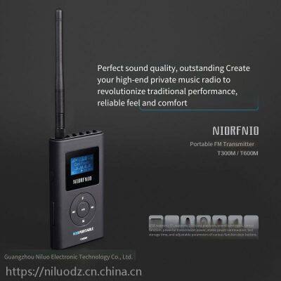 Liannuo 0.3w Handheld Portable Niorfniot300m Car Bluetooth Audio Connecting Mp3 fm Transmitter photo-3