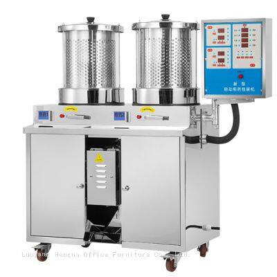 Space-saving One-button Herbal Decoction Machine| for LA Koreatown Pharmacies | 8 Bags/Min Fast Packing & Compact Integrated Design