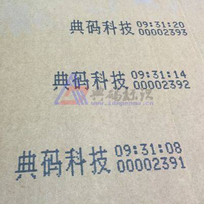 Картонный струйный принтер для крупных символов