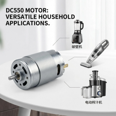 Мотор серии DC550 с постоянными магнитами высокой эффективности: оптимальная работа с редуктором или без него, для различных промышленных применений