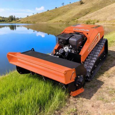 Vigorun MTSK800 Petrol Lawn Mower Quick-Change Attachment System, Radio-Controlled Mower for Forestry Management photo-2