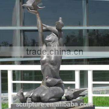 2016 New Outdoor Bronze Sculpture For Outdoor/Garden Decoration Statues Monument Meaningful Figure Sculpture photo-6