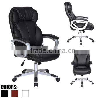 PU Leather Tall and Big Ergonomic Office High Back Chair Boss Work Task Computer