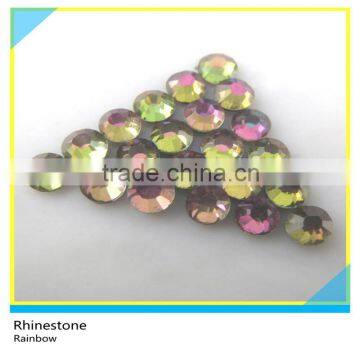 Hotfix Decoration Rhinestone Glass Strass Hot Fix Rhinestone Rainbow Color