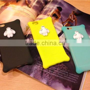 baymax Cartoon ultrathin case For iPhone6 plus 5.5inch,soft silicon case cover for iphone6