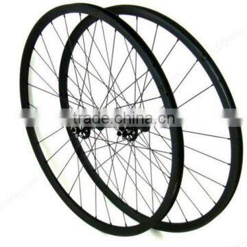 2015 hot sale AM carbon wheelset 35mm tubeless mtb bike rims for 27.5er carbon bicycle