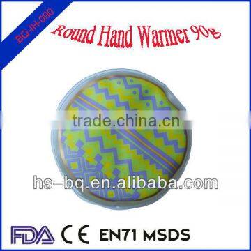 90g Round shape reusable heating pad