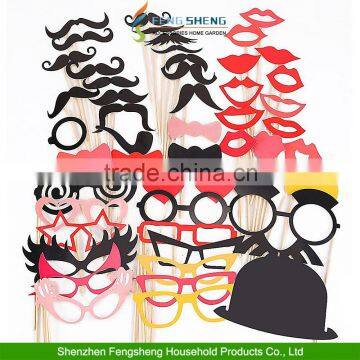 50 Photo Booth Props Moustache on A Stick Weddings Christmas Birthday Party Fun