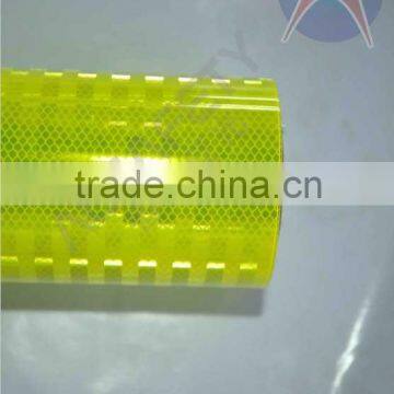 Fluorescent Yellow-green Reflective Film High Intensity Prisamtic Reflective Sheeting