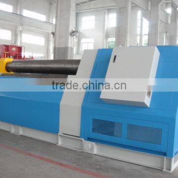 hydraulic metal plate rolling machine(4R HSS), four roller rolling machine for 25X2500mm steel plate