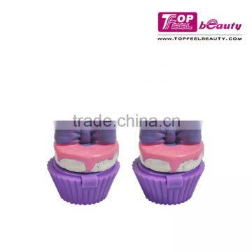 Cupcake shape lipgloss lip balm for girls